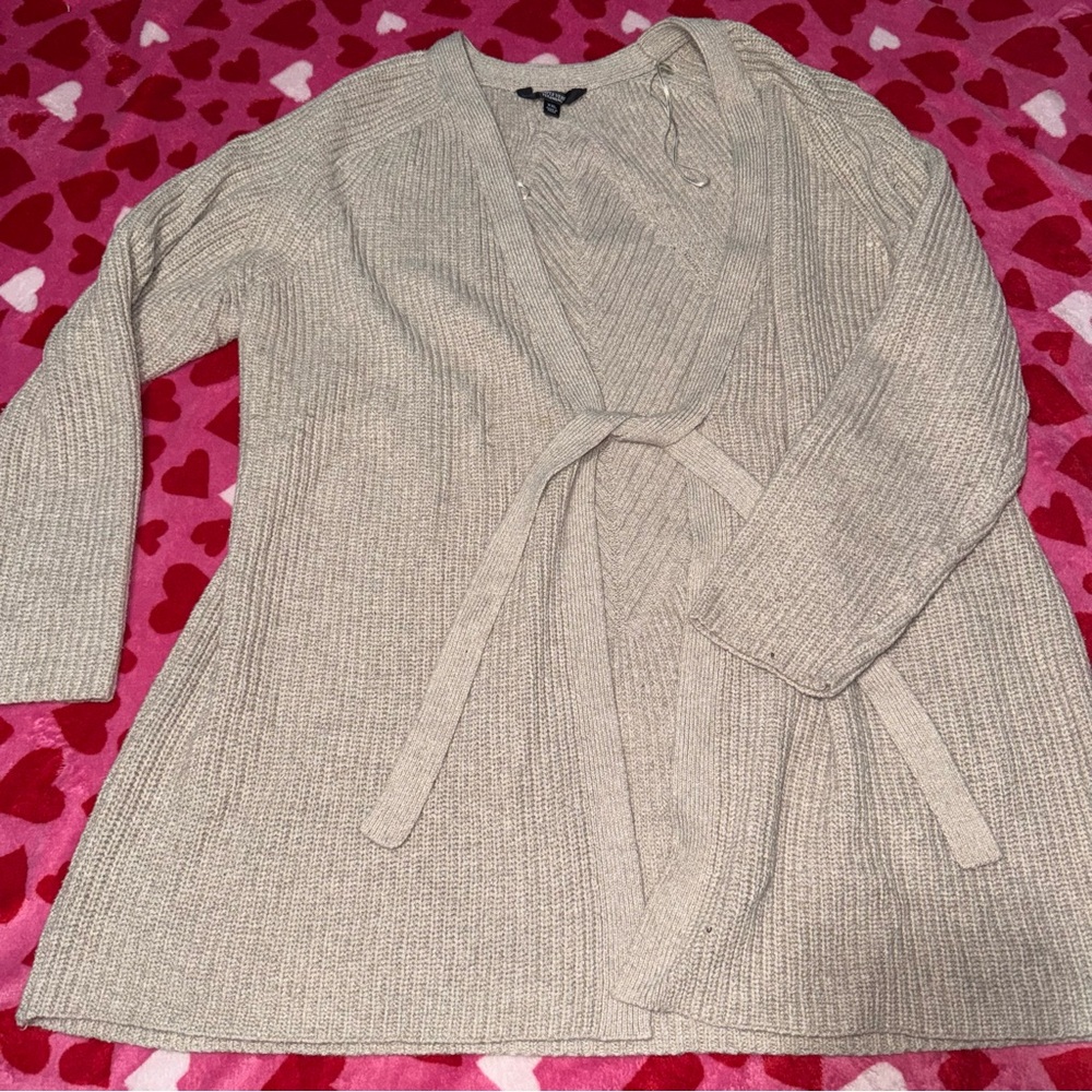Simply Vera - Vera Wang Beige Cardigan